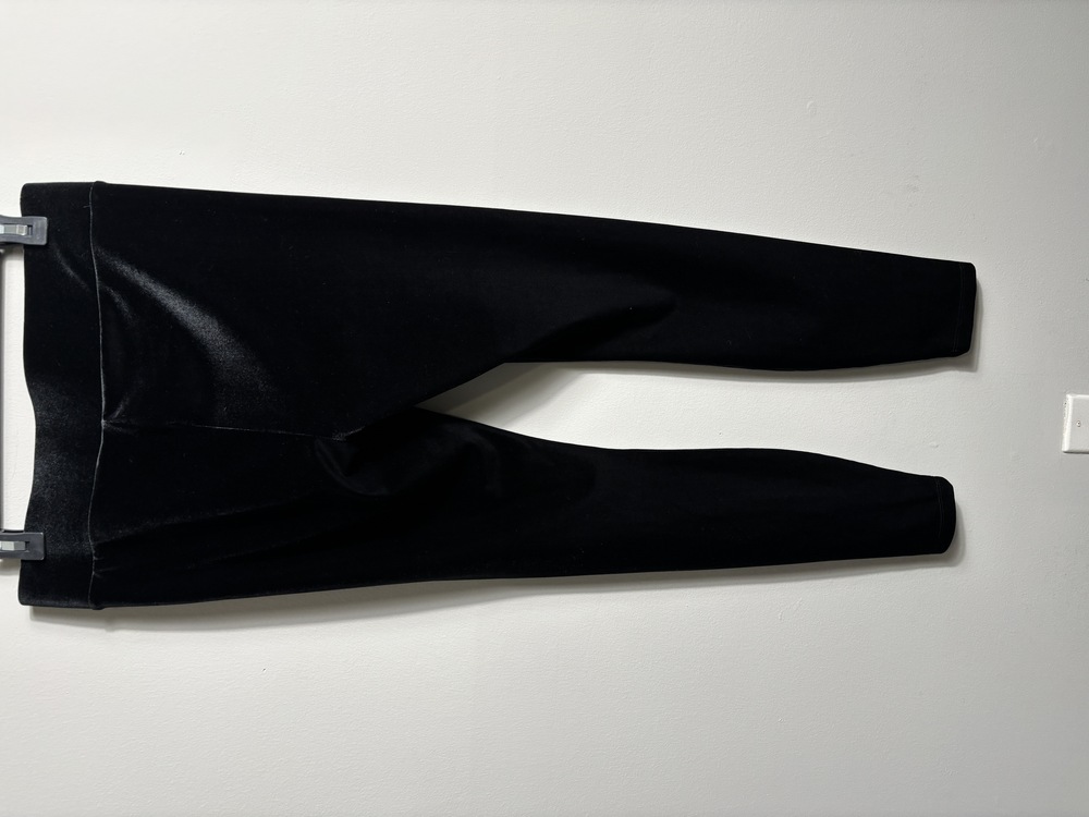 J CREW Velour Stretch‎ Pant Skinny Leggings Womens M
